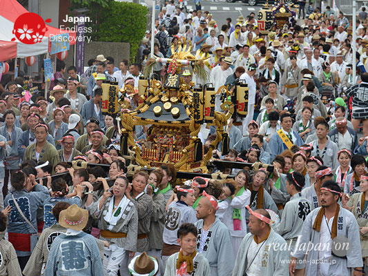 〈八重垣神社祇園祭〉女神輿連合渡御：砂原町区 @2017.08.04 YEGK17_006