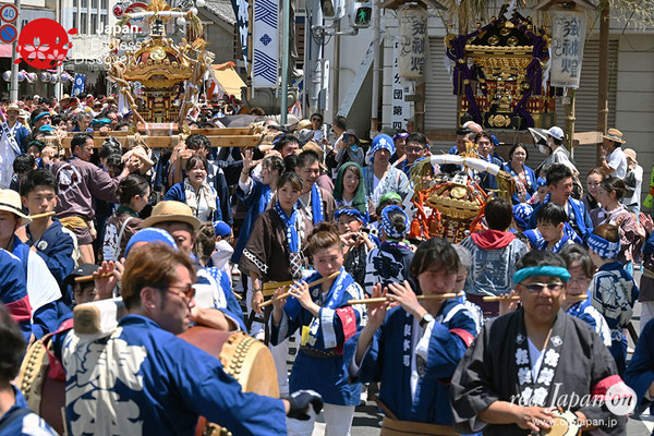 〈八重垣神社祇園祭〉十町神輿連合渡御：東本町区 @2023.08.05