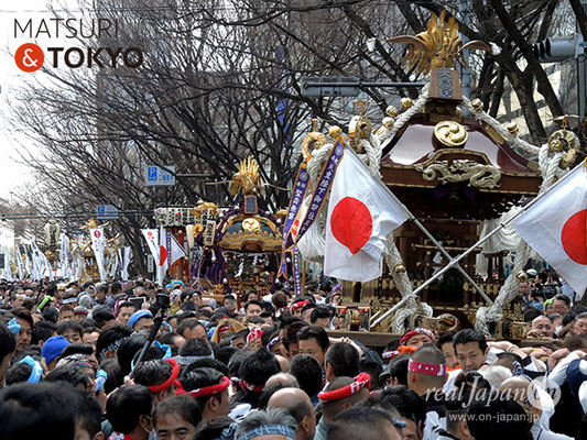 〈建国祭 2018.2.11〉 萬歳會 1(大鳥居) ©real Japan'on : kks18-004