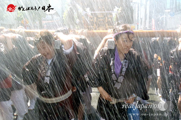 〈深川神明宮例大祭〉神輿連合渡御　三番: 森下五丁目 ＠2012.08.19