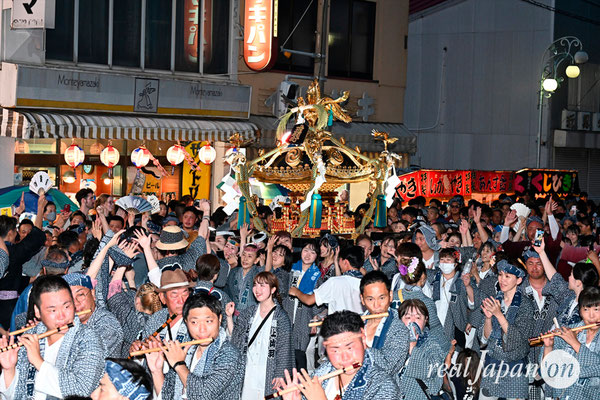 〈八重垣神社祇園祭〉女神輿連合渡御：上出羽区 @2024.08.04