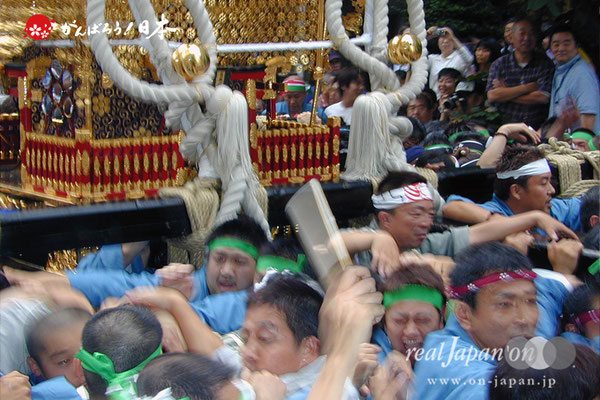 〈鳥越祭〉小島二東町会・本社神輿渡御 ＠2008.06.08