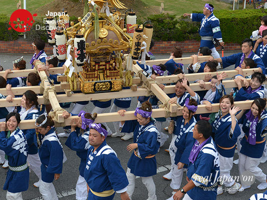 〈八重垣神社祇園祭〉女神輿連合渡御：東本町区 @2017.08.04 YEGK17_007