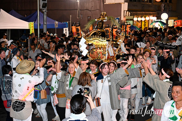 〈八重垣神社祇園祭〉女神輿連合渡御：砂原区 @2024.08.04