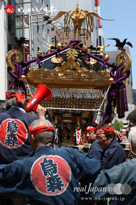 〈烏森神社例大祭〉本社大神輿・出発（宮出し） @2012.05.05