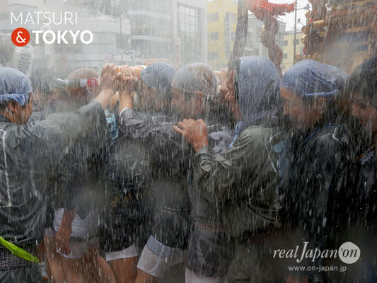 〈深川神明宮例大祭〉神輿連合渡御　三番: 森下二丁目 ＠2018.08.12　fkg18_017