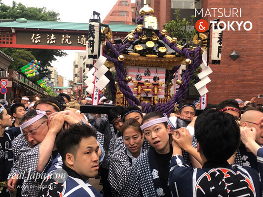 南部表六ヶ町宵宮連合渡御　◎ 浅草中央・表門 @2018.05.18 (snj18-010)