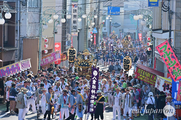 〈八重垣神社祇園祭〉十町神輿連合渡御：砂原区 2025.08.05