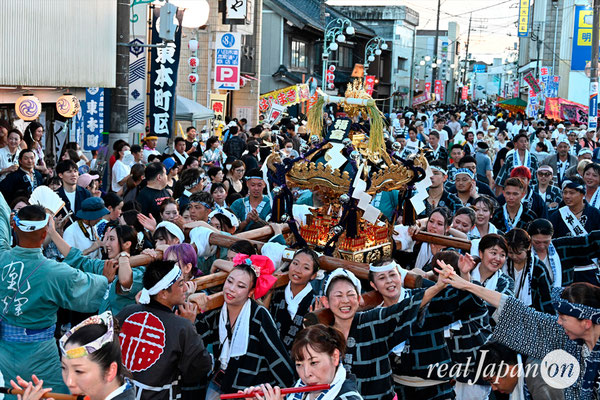 〈八重垣神社祇園祭〉女神輿連合渡御：福富町区 @2024.08.04