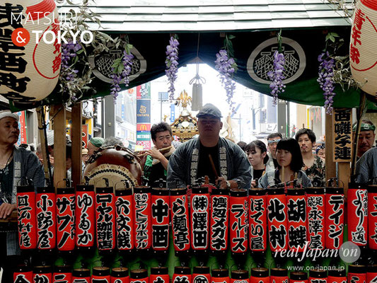 町内神輿渡御〈浅草西〉浅西囃子連 ＠2017.05.21 (snj17-091)