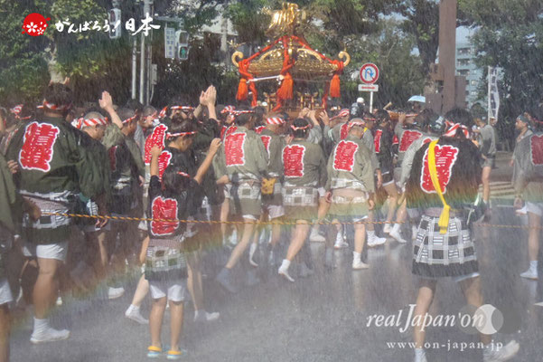 〈富岡八幡宮例大祭〉神輿連合渡御　四十八番: 清澄三 ＠2012.08.12