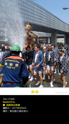 NaoIchiさん：洲崎神社祭禮, 2017年8月6日, 東京都江東区枝川