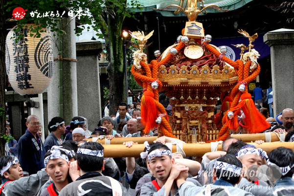 〈鉄砲洲祭〉入船三丁目（神輿台輪寸法: 2尺3寸）@2012.05.04