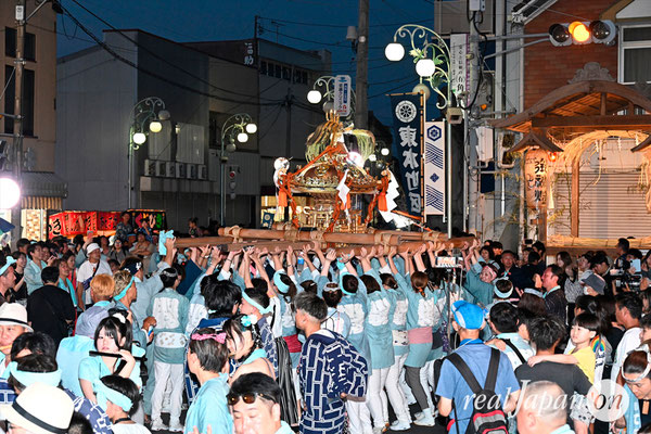 〈八重垣神社祇園祭〉女神輿連合渡御：下出羽区 @2024.08.04