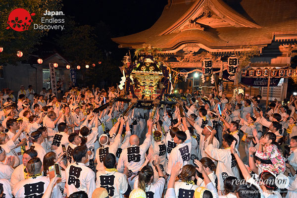 〈八重垣神社祇園祭〉神輿環御：田町区 @2023.08.05