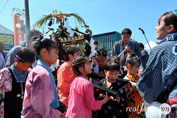 〈八重垣神社祇園祭〉子供神輿渡御：上出羽区 @2024.08.04