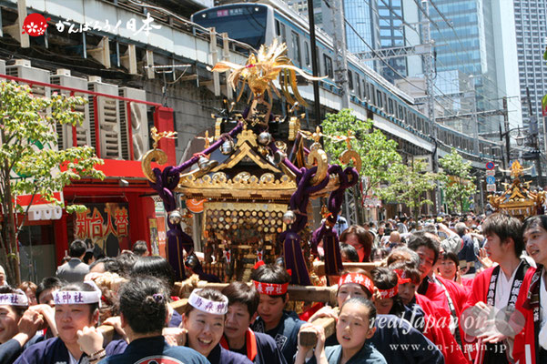 〈烏森神社例大祭〉氏子神輿渡御 @2012.05.05