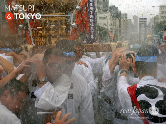 〈深川神明宮例大祭〉神輿連合渡御　六番: 森下四丁目 ＠2018.08.12　fkg18_021