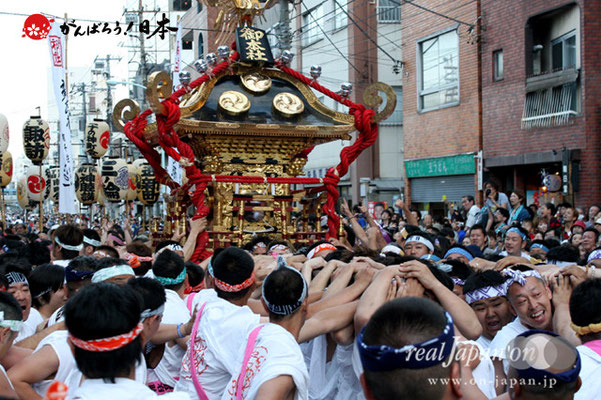 素盞雄神社・天王祭〈本社大神輿・宮入道中〉 ＠2012.06.03　　　写真ナンバー【sno-001】