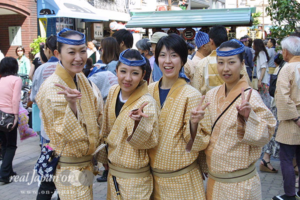 新門囃子さん。お囃子の魅力？愉しいから、江戸っ子だから。小さいころからお囃子は続けています。池袋、赤坂、深川など色々な祭りで奏でています。