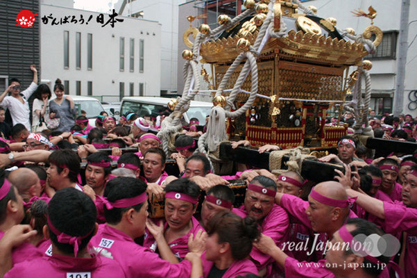 〈鳥越祭〉二長町町会・本社神輿渡御 ＠2012.06.10