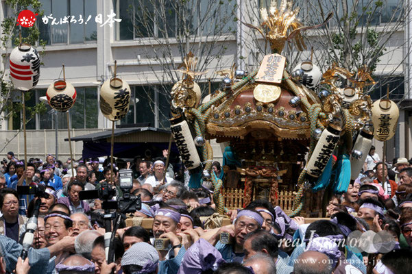 〈すみだ区民祝賀パレード〉十番. 押上文花町会