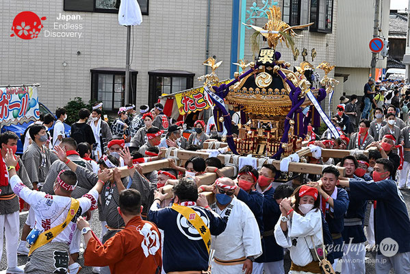 〈八重垣神社祇園祭〉神輿連合渡御：西本町区 @2022.08.05