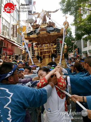 2018 第13回みこしコラボレーションinイセザキ「秦野 今泉神社神輿保存会」_YH18_005