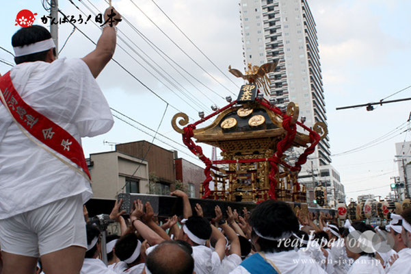 素盞雄神社・天王祭〈本社大神輿・宮入道中〉 ＠2012.06.03