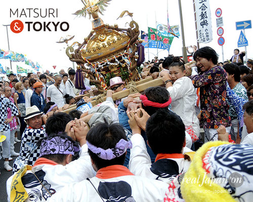 平成29年度「羽田まつり」稲荷前 町会　2017年7月30日　HND17_029