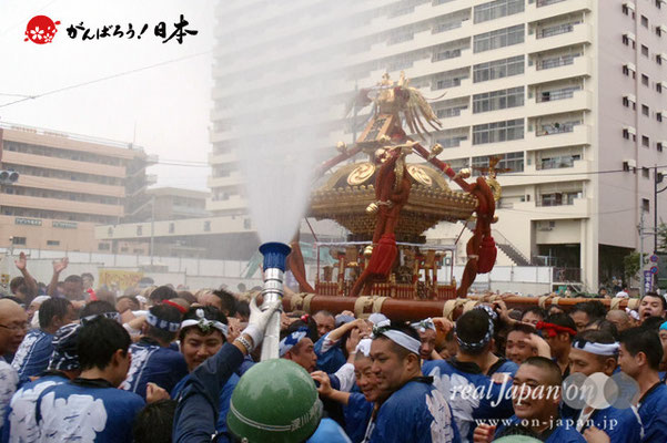 〈富岡八幡宮例大祭〉神輿連合渡御　一番: 深浜 ＠2012.08.12