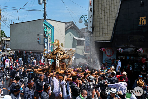 〈八重垣神社祇園祭〉十町神輿連合渡御：萬町区 @2024.08.05