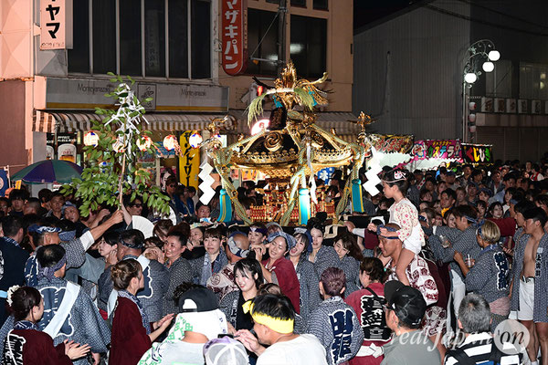 〈八重垣神社祇園祭〉女神輿連合渡御：上出羽区 2025.08.04