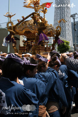 〈すみだ区民祝賀パレード〉十一番. 中央連合渡御