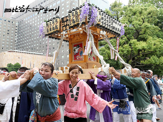 日比谷大江戸まつり【お神輿: 二十三年会】2018.06.09 sat