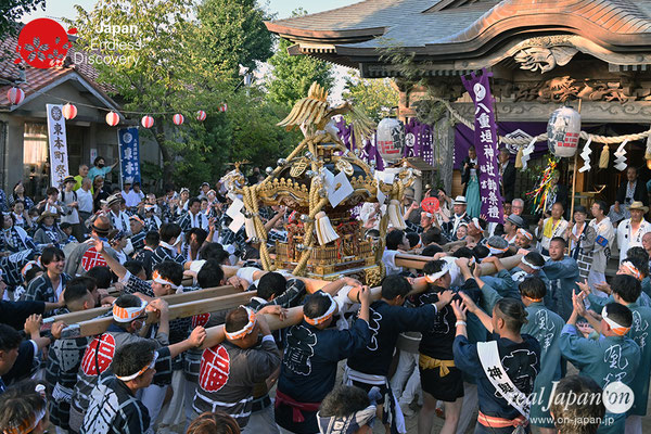〈八重垣神社祇園祭〉神輿宮入渡御：福富町区 @2023.08.05