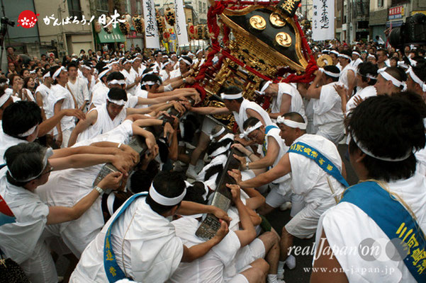 素盞雄神社・天王祭〈本社大神輿・宮入道中〉 ＠2012.06.03