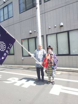 〈U23_025〉黒猫広さん：牛嶋神社大祭<br>撮影日：2023年9月17日<br>場所：墨田区本所<br>お祭り楽しかったー。
