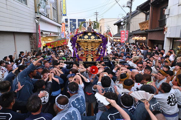 〈八重垣神社祇園祭〉神輿環御：上出羽区 @2024.08.05
