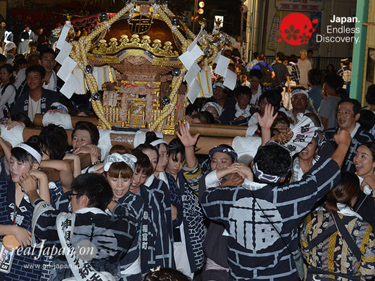 〈八重垣神社祇園祭〉女神輿連合渡御：福富町区 @2017.08.04 YEGK17_020