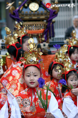〈三崎稲荷神社例大祭〉稚児行列 @2012.05.05