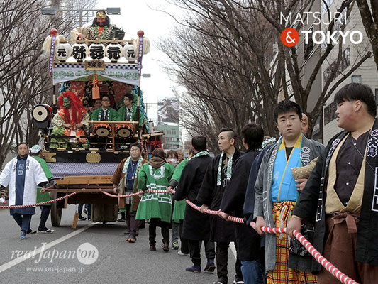 〈建国祭 2018.2.11〉 元禄弥山車 ©real Japan'on : kks18-030