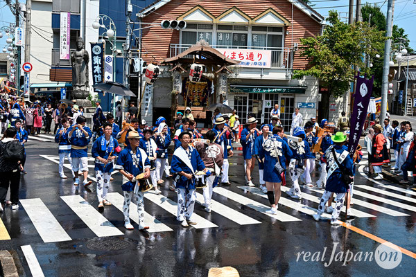 〈八重垣神社祇園祭〉十町神輿連合渡御：東本町区 @2024.08.05