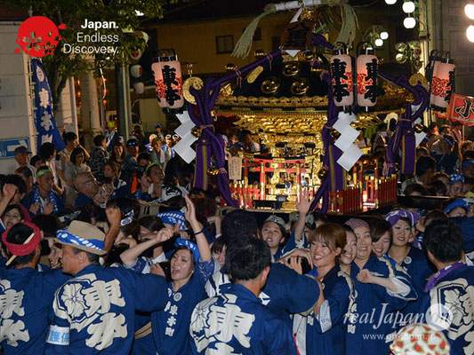 〈八重垣神社祇園祭〉女神輿連合渡御(神社神輿)：東本町区 @2018.08.04 YEGK18_012