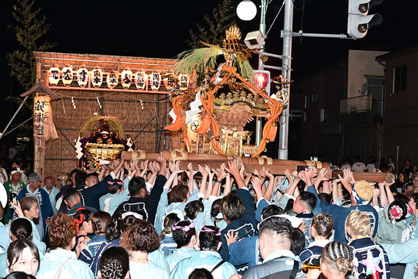 〈八重垣神社祇園祭〉女神輿連合渡御：下出羽区 2025.08.04