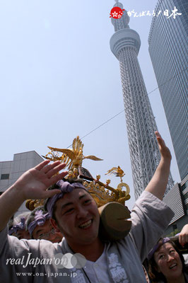 〈すみだ区民祝賀パレード〉十一番. 中央連合渡御