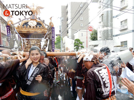 〈深川神明宮例大祭〉神輿連合渡御　一番: 森下五丁目 ＠2018.08.12　fkg18_014