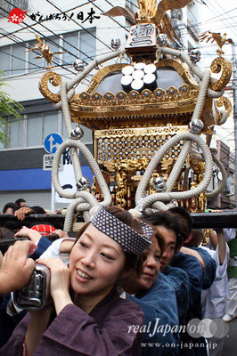 〈鳥越祭〉柳二町会・神輿渡御 ＠2012.06.10