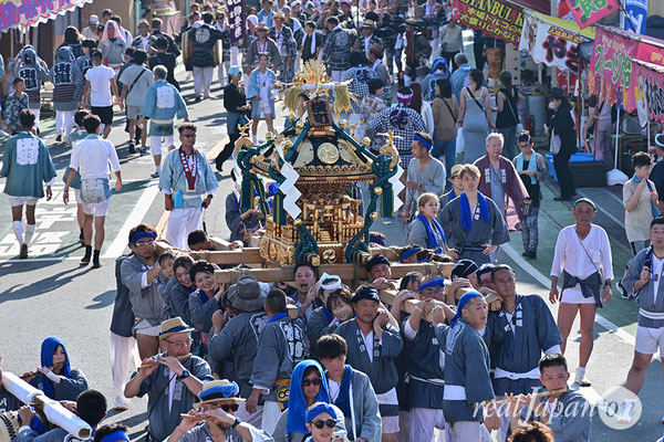 〈八重垣神社祇園祭〉十町神輿連合渡御：横町区 2025.08.05