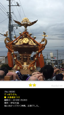 てっぽうさん：大島椿まつり, 2018年1月28日, 伊豆大島